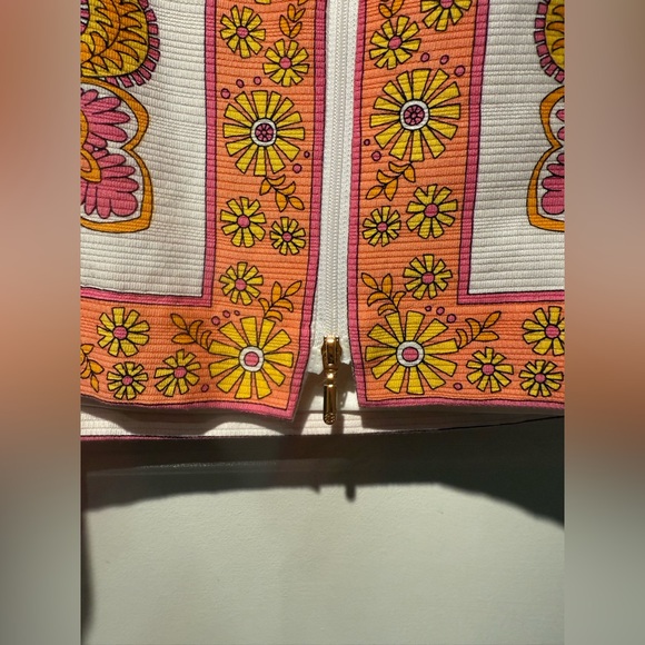 Trina Turk Arboretum Dress Cotton, California Arboretum Paisley size 6 - Picture 6 of 10